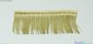 Haarfranse gold, selbstklebend , B=40mm, L=25m