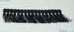 Haarfranse schwarz, selbstklebend , B=40mm, L=25m